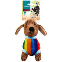 Produktbild von ZooRoyal Pride Regenbogen Plüschspielzeug für Hunde in Bunt und Braun