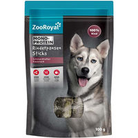 Produktbild von ZooRoyal Rinderpansen Sticks für Hunde getreidefrei und ohne Zucker 100g