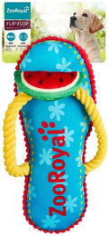 ZooRoyal Schwimmspielzeug FlipFlop Quietschspielzeug aus Polyester in Blau Bunt – Bild 1 von 3