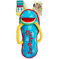 Produktbild von ZooRoyal Schwimmspielzeug FlipFlop Quietschspielzeug aus Polyester in Blau Bunt