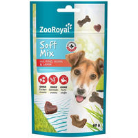 Produktbild von ZooRoyal Soft Mix Hundefutter mit Rind, Lamm und Huhn 5x60 g