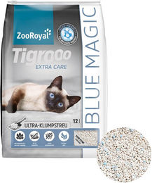 Produktbild von ZooRoyal Tigrooo Blue Magic Klumpstreu 12l