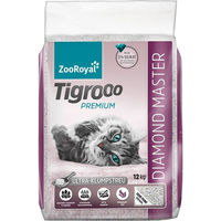 Produktbild von ZooRoyal Tigrooo Diamond Master Katzenklumpstreu Babypuder 12kg