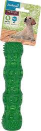 Produktbild von ZooRoyal TPR Kauspielzeug Stick mit Squeaker Grün 18 cm