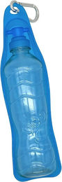 Produktbild von ZooRoyal Trinkflasche mit Napf aus Kunststoff in Blau