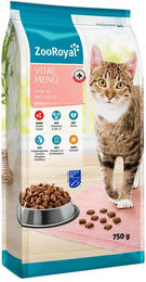 Produktbild von ZooRoyal Vital-Menü für adulte Katzen mit MSC Fisch 750g