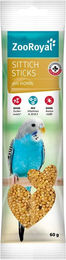 Produktbild von ZooRoyal Vogelsnack Sittichsticks mit Honig 60g