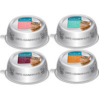 Produktbild von ZooRoyal Zarte Hühnerfilets Mixpaket mit hohem Fleischanteil 48x85g - 48 x 85 g