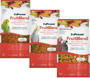 ZuPreem Fruitblend Vogelfutter für kleine Vögel 1 kg – Bild 1 von 3