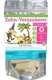 Produktbild von Zwergnase Zahnpflege-Snack Kokos PUR Bio Vegan Glutenfrei 180g - 180 g