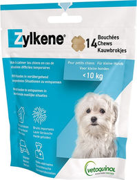 Produktbild von Zylkene Funktionssnack Kauleckerli zur Beruhigung für kleine Hunde laktosefrei 14 Stück